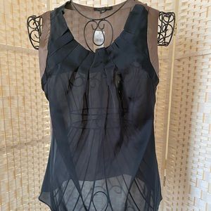 NWT Banana Republic Sleeveless Satin Top